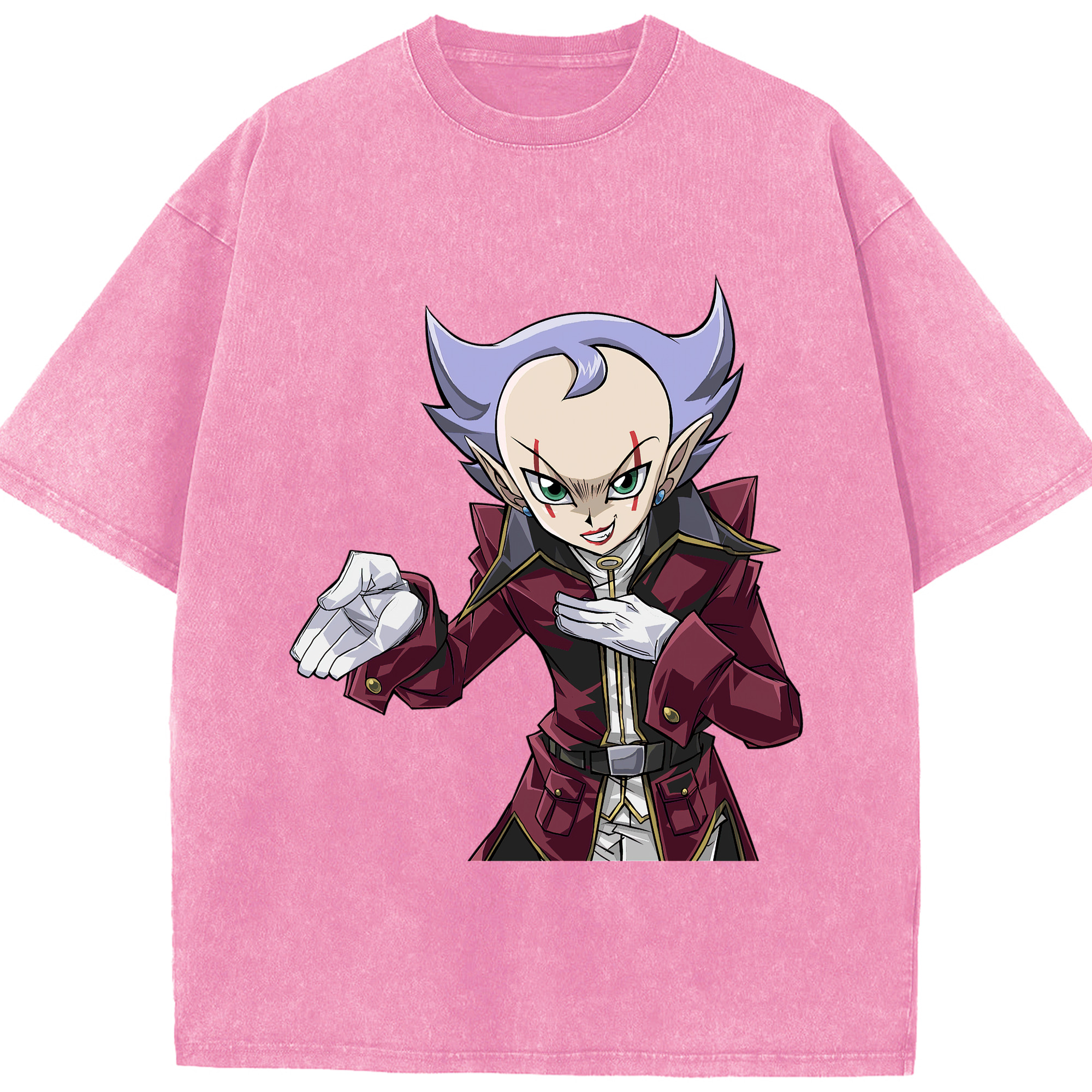 （画像用） 遊☆戯☆王 Yu-Gi-Oh! 綿100% ヴィンテージ風 半袖Tシャツ（フロントプリント）